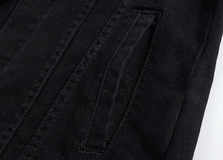 Men Coloured Denim Jackets Outwear Slim Fit Denim Coats New Fashion Male Cotton Casual Jeans Jackets Streetwear Jean Coats Size S~4XL