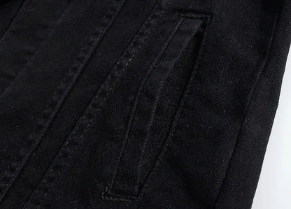 Men Coloured Denim Jackets Outwear Slim Fit Denim Coats New Fashion Male Cotton Casual Jeans Jackets Streetwear Jean Coats Size S~4XL
