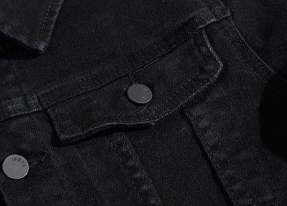 Men Coloured Denim Jackets Outwear Slim Fit Denim Coats New Fashion Male Cotton Casual Jeans Jackets Streetwear Jean Coats Size S~4XL