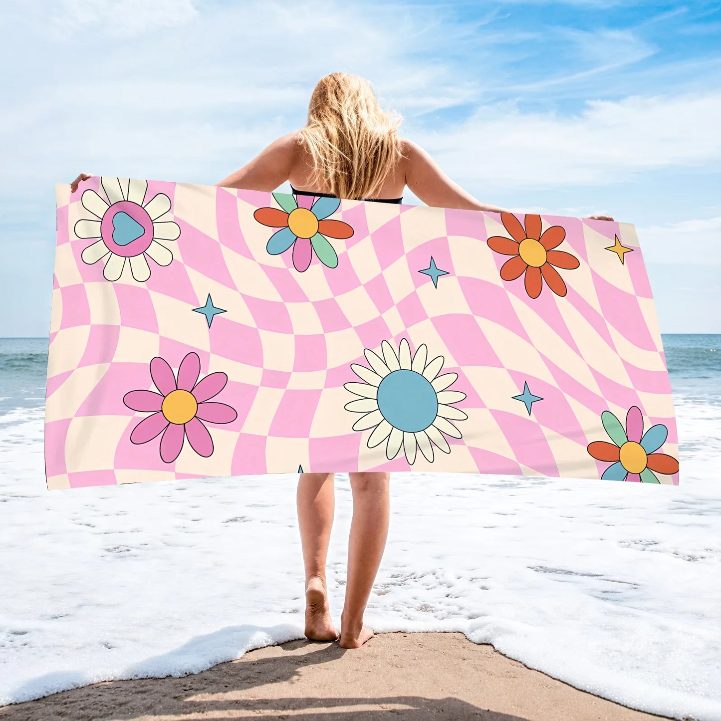 Bath Towel 70x140 Microfiber Beach for Adults Sports Bathroom Quick Drying Towels Travel Shower Sea Large Size Sandproof Terry