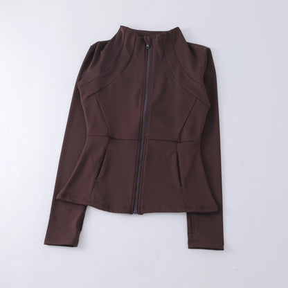 2026 Yoga Clothes Windbreaker Sportswear Woman Running Long Sleeve Sweatshirt Sports Jackets Top Women Workout Tops Activewear