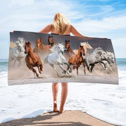 Bath Towel 70x140 Microfiber Beach for Adults Sports Bathroom Quick Drying Towels Travel Shower Sea Large Size Sandproof Terry