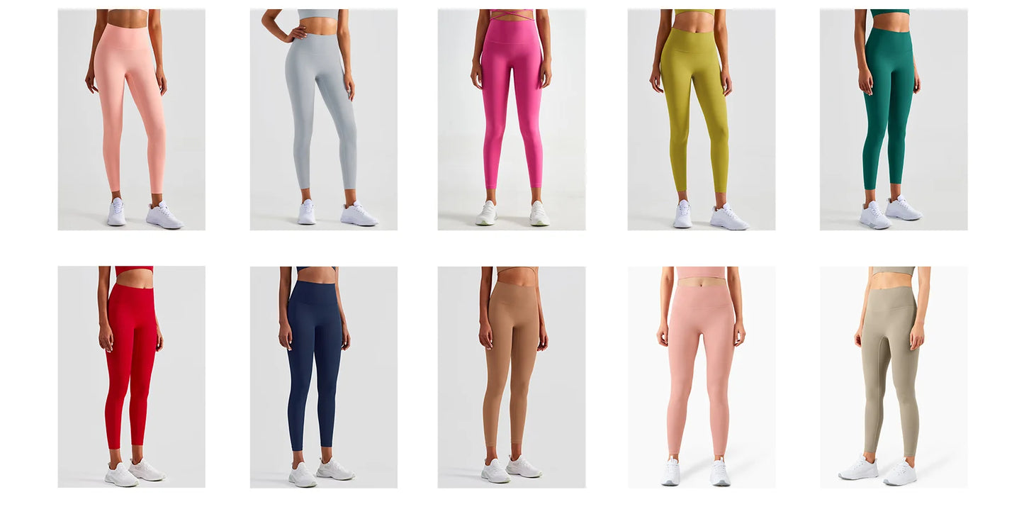 Vnazvnasi Sports Tights for Women's Push Up Yoga Leggings Fitness Pants High Waist Gym Sport Outfit Legging Tracksuit Clothing