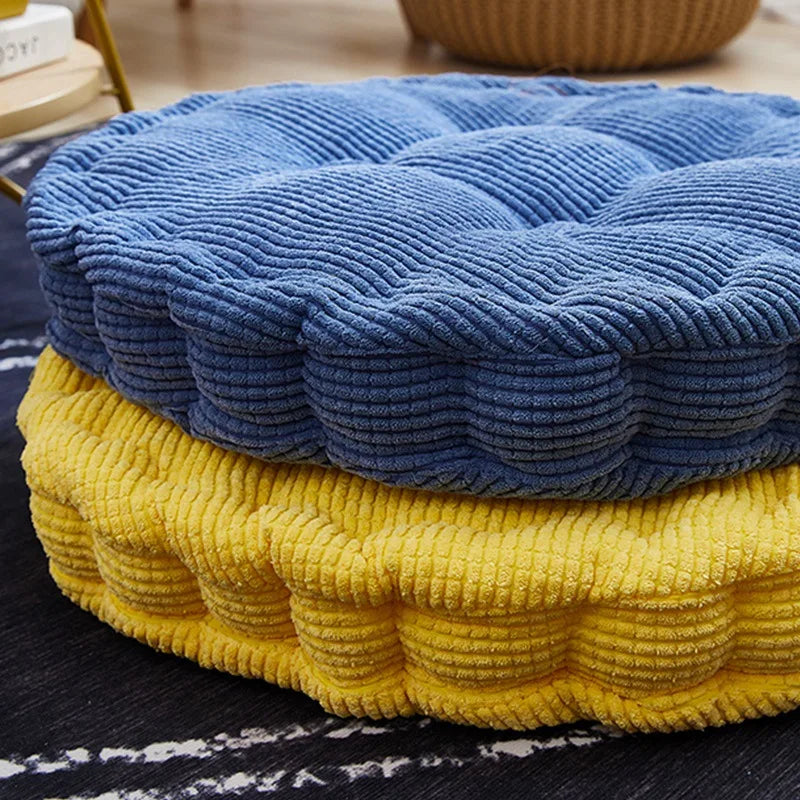 Square Round Floor Pillows for Adult Kids Meditation Floor Pillow Seating Cushion Tufted Floor Cushion Yoga Bench Rocking Tatami