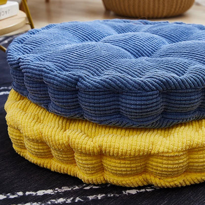 Square Round Floor Pillows for Adult Kids Meditation Floor Pillow Seating Cushion Tufted Floor Cushion Yoga Bench Rocking Tatami