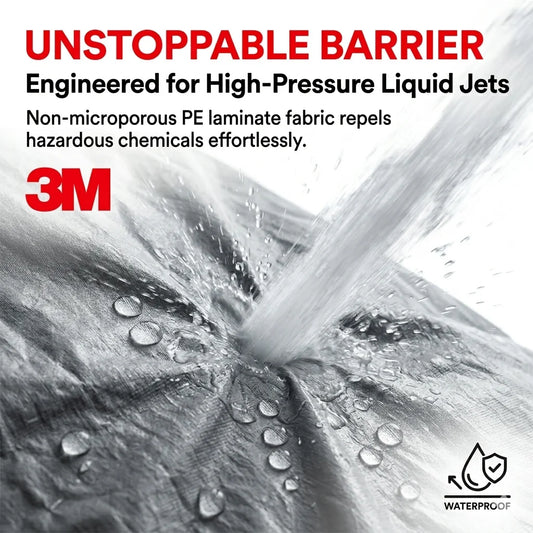 3M 4570 Protective Coverall CleanRoom Clothes Anti static Anti chemical liquid splash Radiation protection effective particles