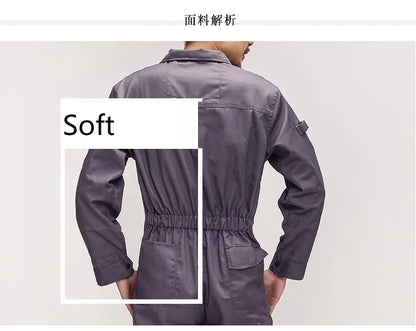 Work Overall Uniform Men Women Working Coveralls Welding Suit Car Repair Workshop Mechanic Plus Size Clothes