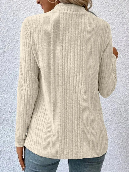 2026 Autumn/Winter New Women's Cardigan Top Solid Color Casual Fashionable Loose Long Sleeve Knitted Sweater Jacket