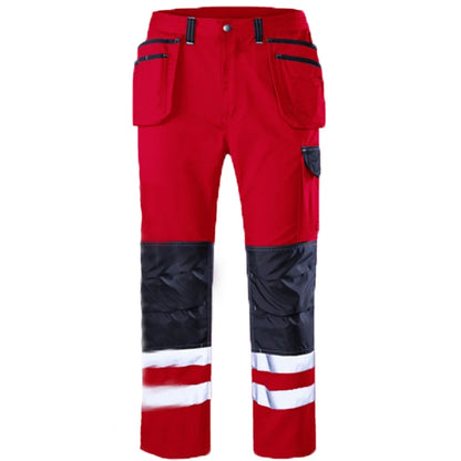 Work Clothes Men's maintainance Working Suit Wear-resistant Welder Suit Hi Vis Multi-pocket Labor safety Uniform Mechanical Suit