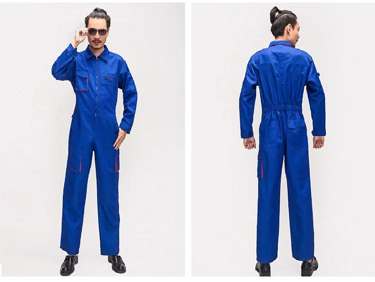 Work Overall Uniform Men Women Working Coveralls Welding Suit Car Repair Workshop Mechanic Plus Size Clothes