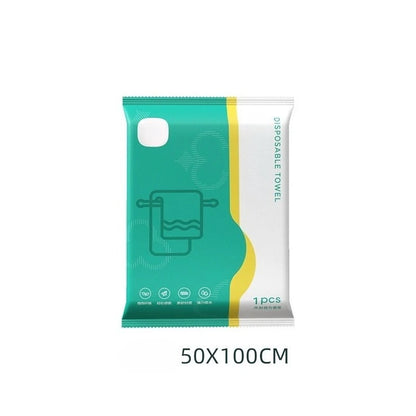 1pc Portable Disposable Bath Towels, Enlarged And Thickened, Soft And Skin-friendly, Suitable for Travel, Home, Vacation, Gym