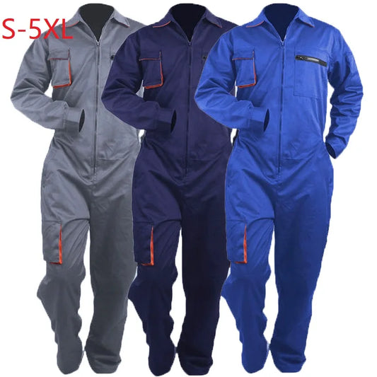 Work Overall Uniform Men Women Working Coveralls Welding Suit Car Repair Workshop Mechanic Plus Size Clothes