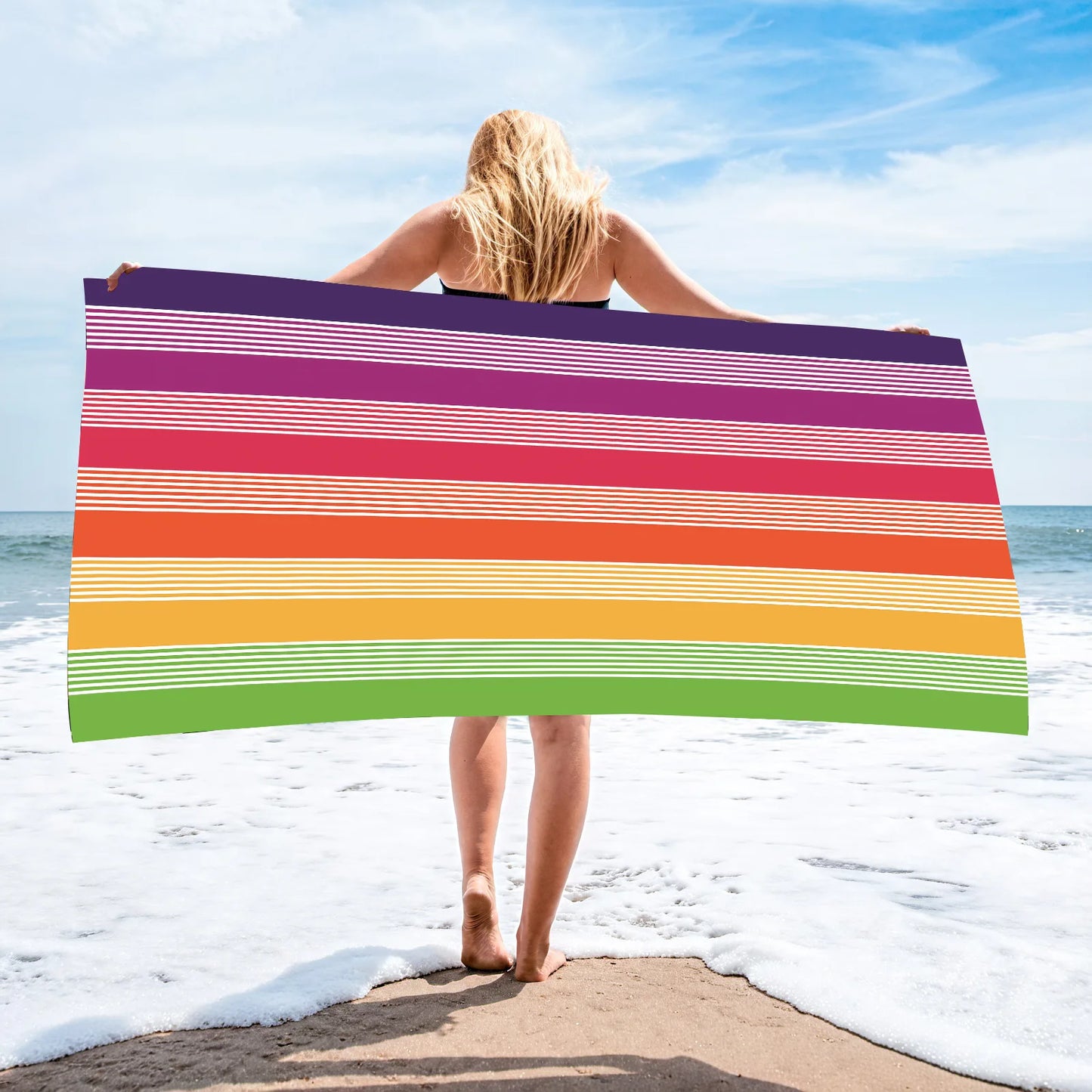 Bath Towel 70x140 Microfiber Beach for Adults Sports Bathroom Quick Drying Towels Travel Shower Sea Large Size Sandproof Terry