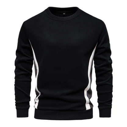 New Spring Autumn Men O-neck Loose Pullovers Sweatshirts High Quality Male Outwear Casual Sweatshirts EU Size XXL Men's Clothing