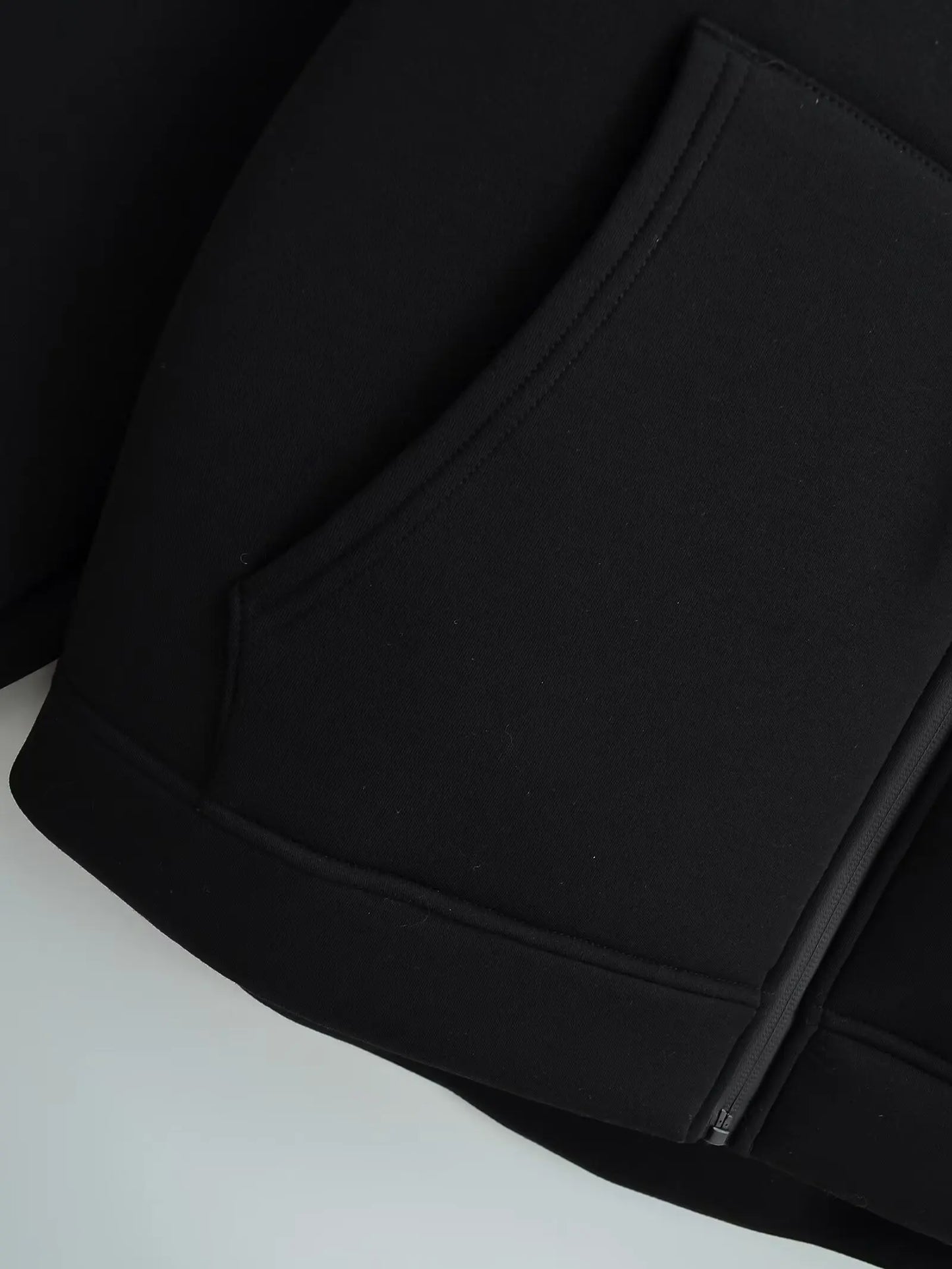 HH 2026 Casual Women's Soild Zipper Hoodie Long Sleeve Big Pocket Zipper Jacket With Hood Female Loose Outerwear Coat Tops