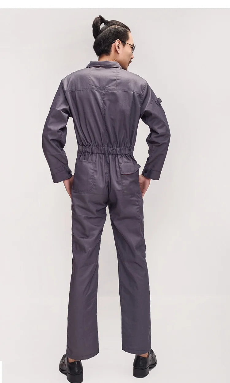 Work Overall Uniform Men Women Working Coveralls Welding Suit Car Repair Workshop Mechanic Plus Size Clothes