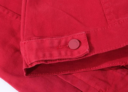 Men Coloured Denim Jackets Outwear Slim Fit Denim Coats New Fashion Male Cotton Casual Jeans Jackets Streetwear Jean Coats Size S~4XL