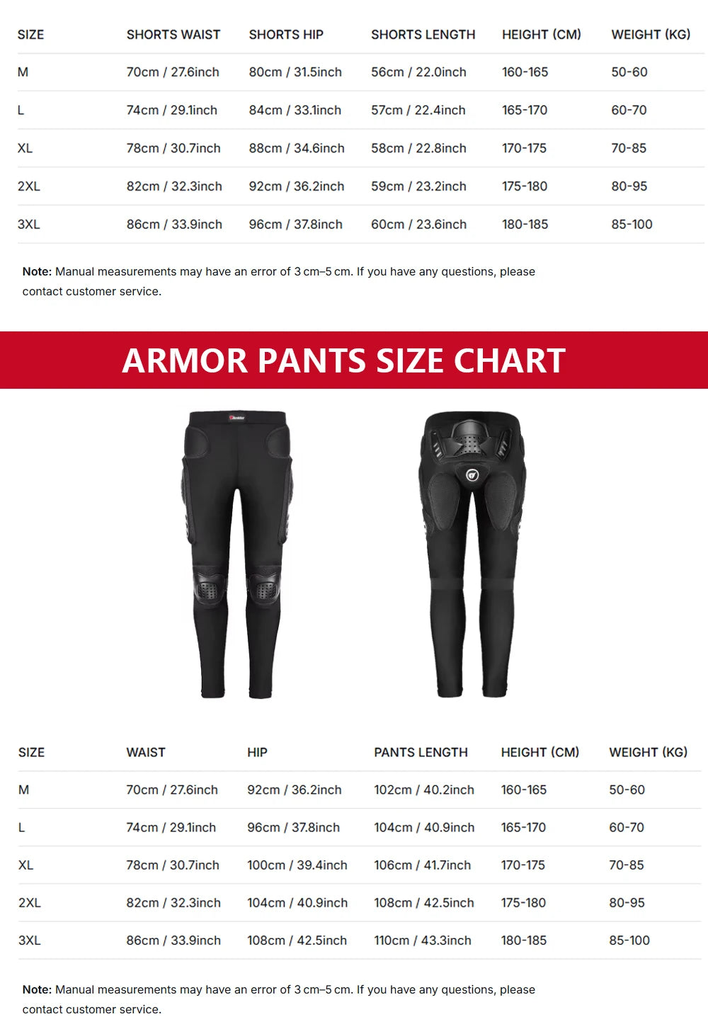 Off-Road Motorcycle Armor Unisex Protection Breathable Abrasion-Resistant Impact Gear For Moto Riding Jacket Pants-CE Certified
