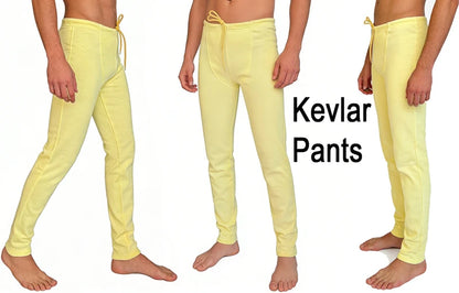 Men Kevlar Motorcycle Jeans Windproof Abrasion Resistant Protective Pants Blue Off Road Riding Trousers Four Season Gear