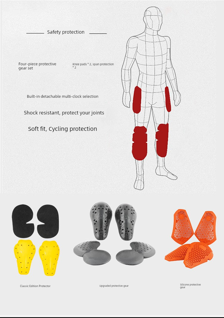 Moto Pants Kevlar Men's and Women's High-Elastic Motorcycle