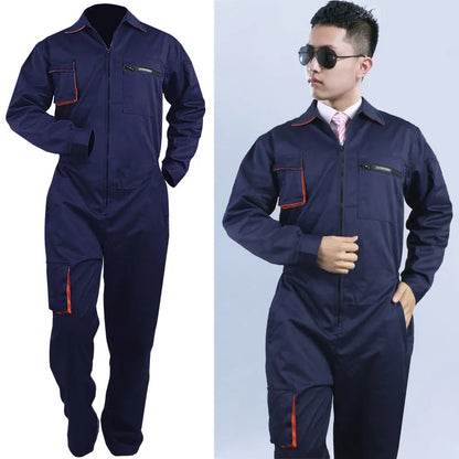 Work Overall Uniform Men Women Working Coveralls Welding Suit Car Repair Workshop Mechanic Plus Size Clothes