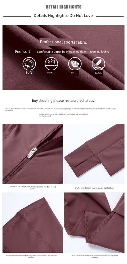 Fitness Girl Slimming Thin Yoga Clothes Sports Outwear