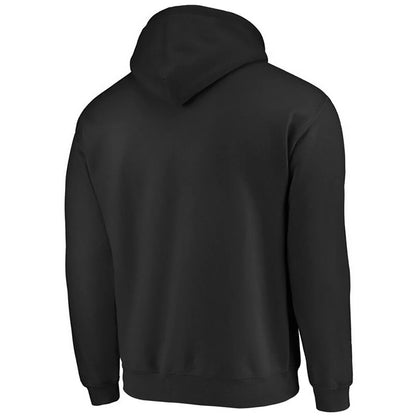 Fun Stranger floral pattern printed hooded top,with a unique letter style,trendy andfashionable sweatshirt,loose andsporty style