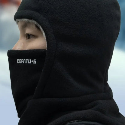 Fleece Balaclava Cycling Cap Cold-proof Windproof Warm Hood and Hat Thicken Thermal Ski Windproof Cap Women Men