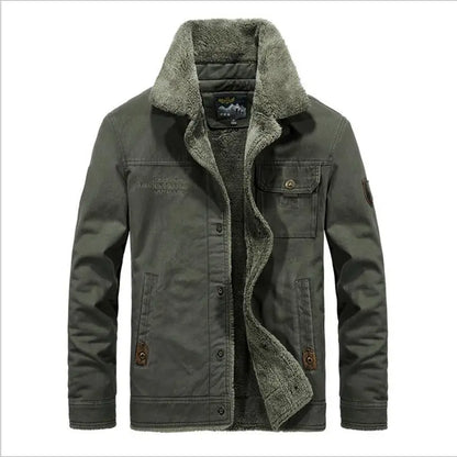 Mens Winter Fleece Jackets Coats Large Size Loose Down Jackets Cotton Warm Parkas High Quality Men Thicker Warm Jackets 6XL