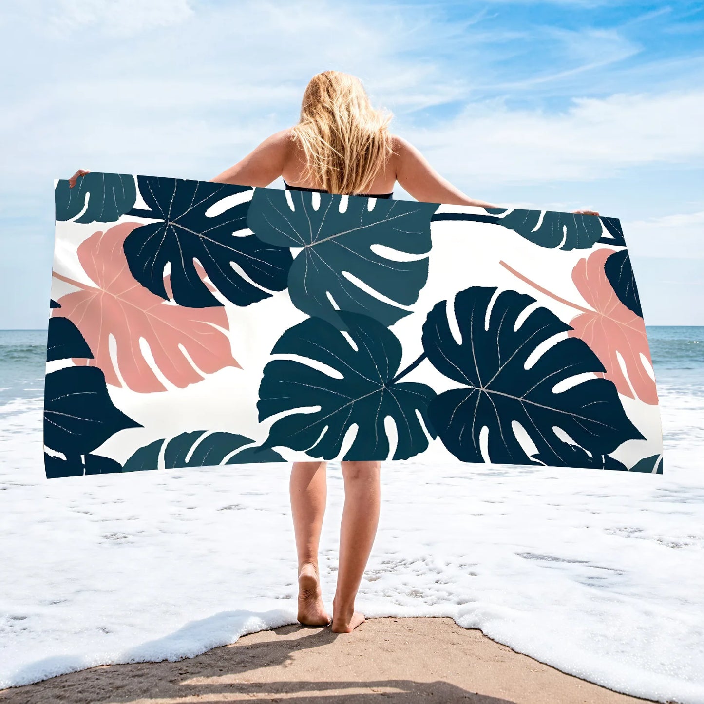 Bath Towel 70x140 Microfiber Beach for Adults Sports Bathroom Quick Drying Towels Travel Shower Sea Large Size Sandproof Terry