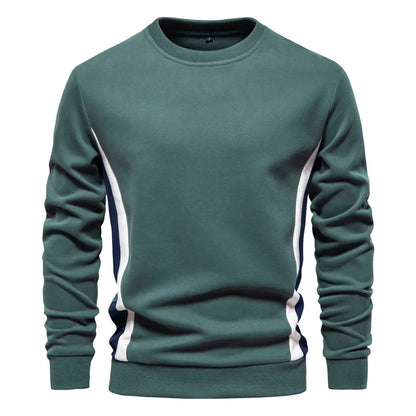 New Spring Autumn Men O-neck Loose Pullovers Sweatshirts High Quality Male Outwear Casual Sweatshirts EU Size XXL Men's Clothing