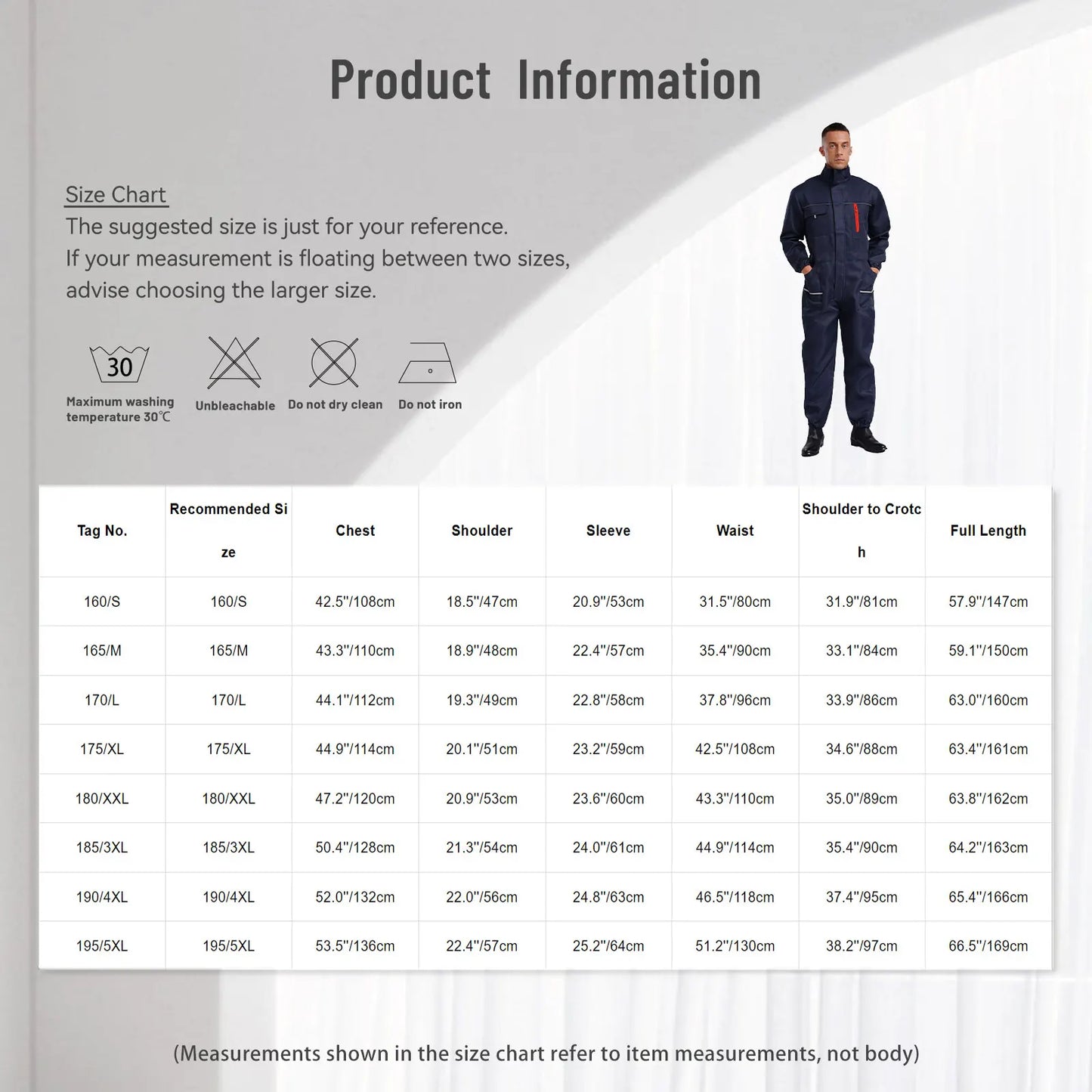 Men Resistant Coveralls Work Uniforms for Factory Workshop Stand Collar Long Sleeve Multi-pockets One-piece Jumpsuit Worker Wear