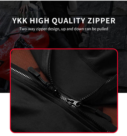 Women Motorcycle Jacket Lady Full Body Armor Set CE Certified Summer Riding Safety Coat Pants Built-in Protective Pads