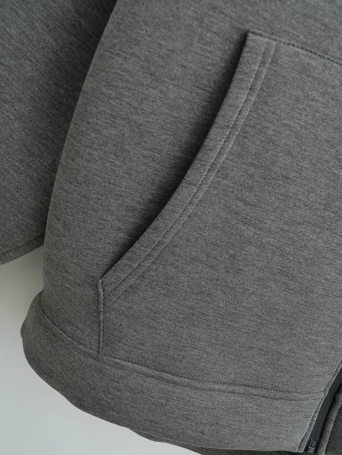 HH 2026 Casual Women's Soild Zipper Hoodie Long Sleeve Big Pocket Zipper Jacket With Hood Female Loose Outerwear Coat Tops