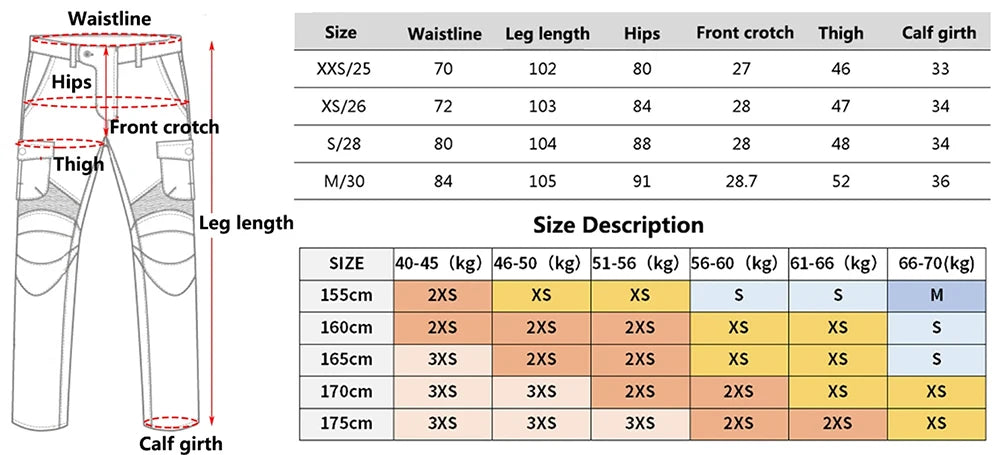New Motorcycle Jeans Women Upgrade Silicone Protector Detachable Casual Fashion Racing Road Rider Four Seasons Moto Pants