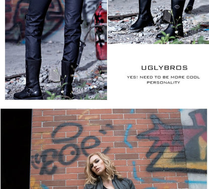 Uglybros Ugly Brothers Coated Cycling Pants Motorcycle Drop-Resistant Motorcycle Pants All Year Round Windproof Knight Racing Pants