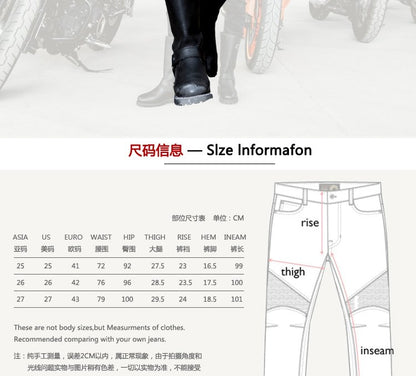 Uglybros Ugly Brothers Coated Cycling Pants Motorcycle Drop-Resistant Motorcycle Pants All Year Round Windproof Knight Racing Pants