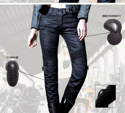 Uglybros Ugly Brothers Coated Cycling Pants Motorcycle Drop-Resistant Motorcycle Pants All Year Round Windproof Knight Racing Pants